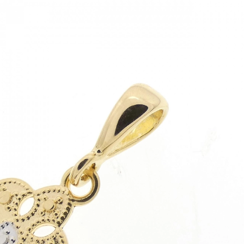 Mặt dây chuyền chéo 750YG/750WG - Hàng hiệu Authentic 867675