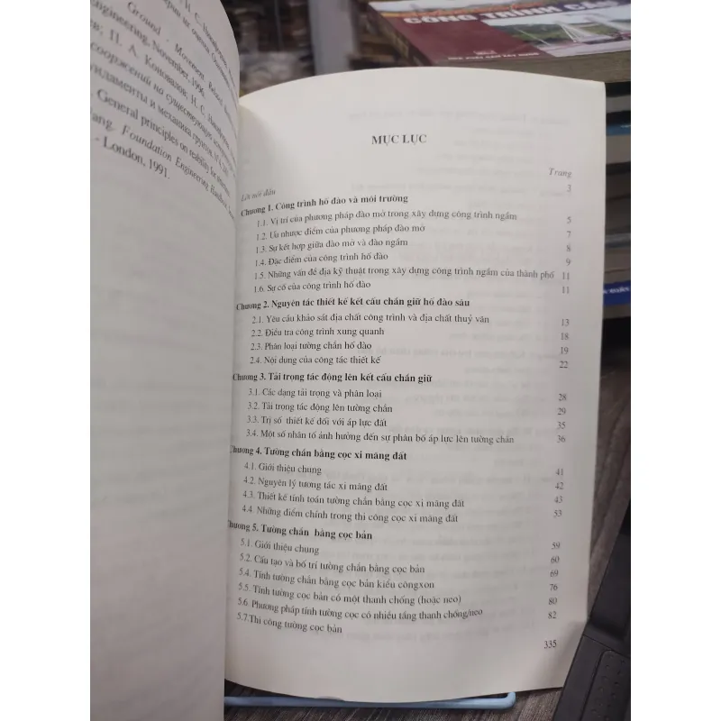 Sách: Xây dựng công trình ngầm đô thị theo PP đào mở - TG: PGS TS Nguyễn Bá Kế (KT) 738588