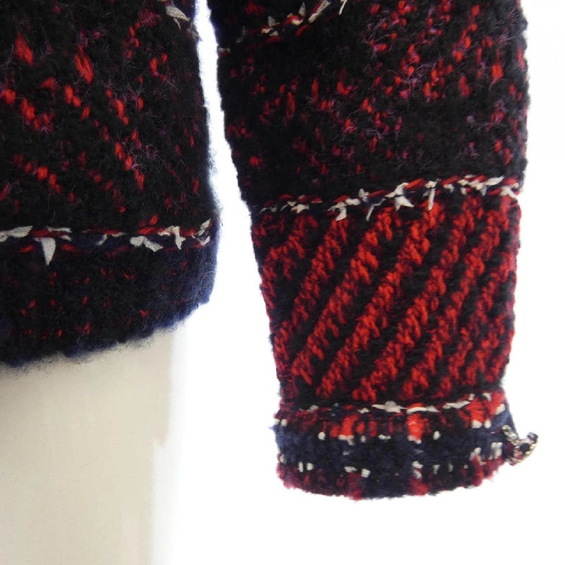 【Mã giảm giá】Áo khoác không cổ CHANEL 638018