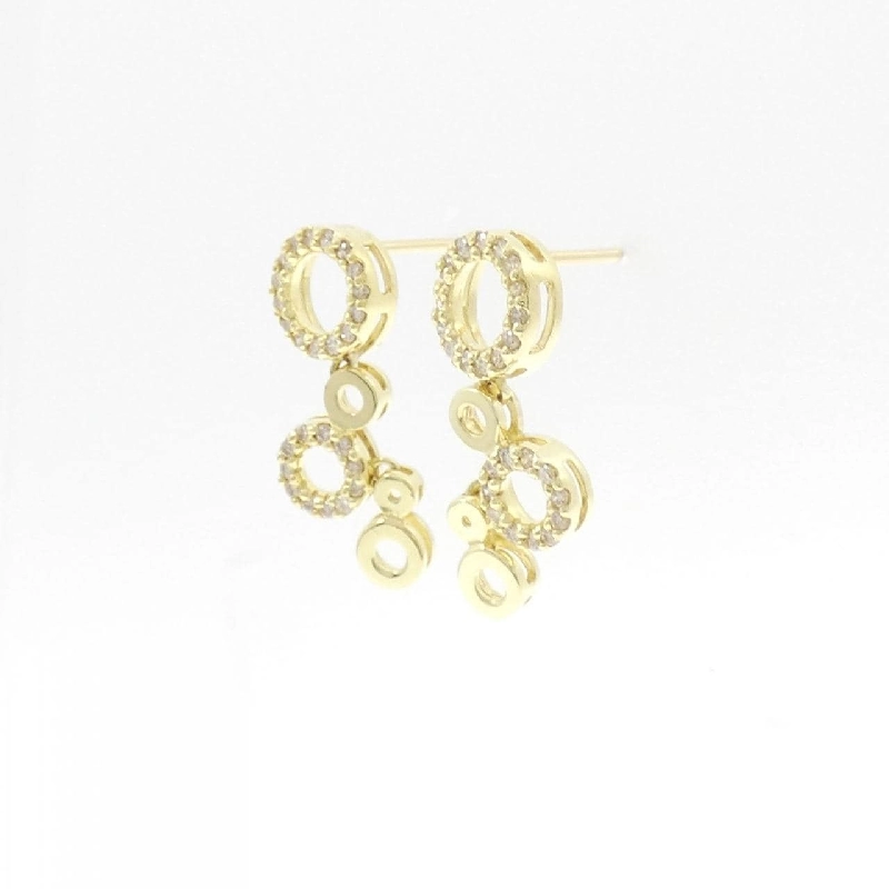 K18YG Bông tai kim cương 0.35CT - Hàng hiệu Chính hãng 871084