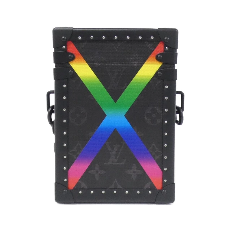 Túi xách vai Louis Vuitton Monogram Eclipse Màu cầu vồng - Hàng hiệu Chính hãng 802753