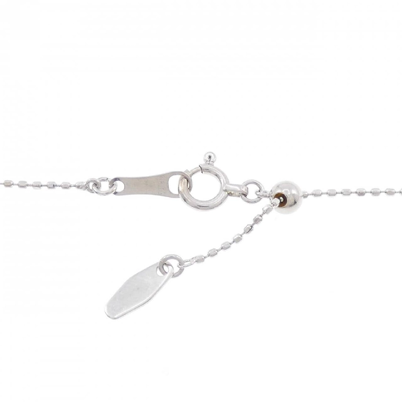 K18WG Đá Garnet Dây Chuyền - Hàng hiệu Chính hãng 861850