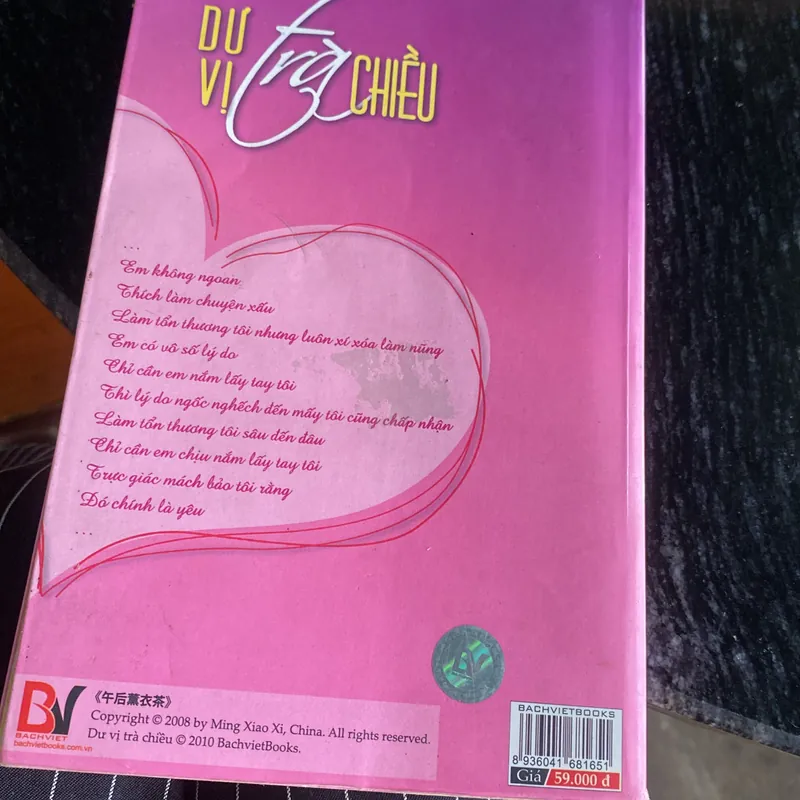 Sách Dư vị trà chiều - Minh Hiểu Khê - chất lượng tốt 716098