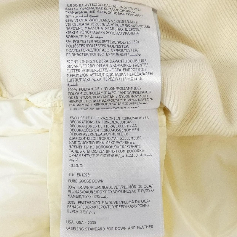 MONCLER K2093 9B00019 Áo khoác lông - Hàng hiệu Chính hãng 822362