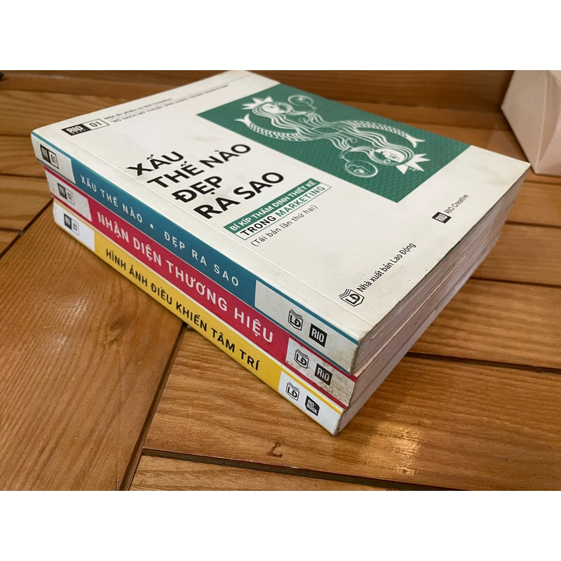 bộ sách Mỹ thuật ứng dụng trong Marketing (RIO Book) 446641