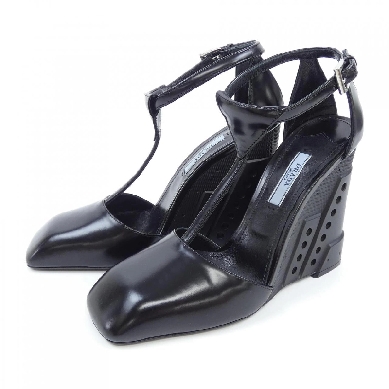 【Mã giảm giá】Giày cao gót PRADA 664048