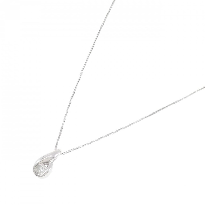 K18WG Dây chuyền kim cương 0.07CT - Hàng hiệu Chính hãng 861702