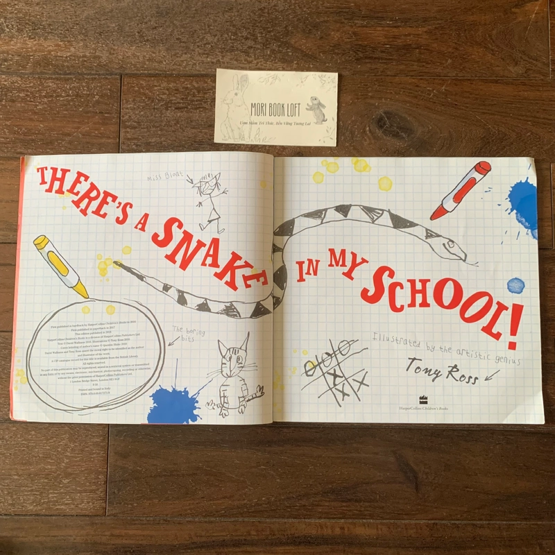 Sách ngoại văn There’s a Snake in my School! by David Walliams, Used 400282