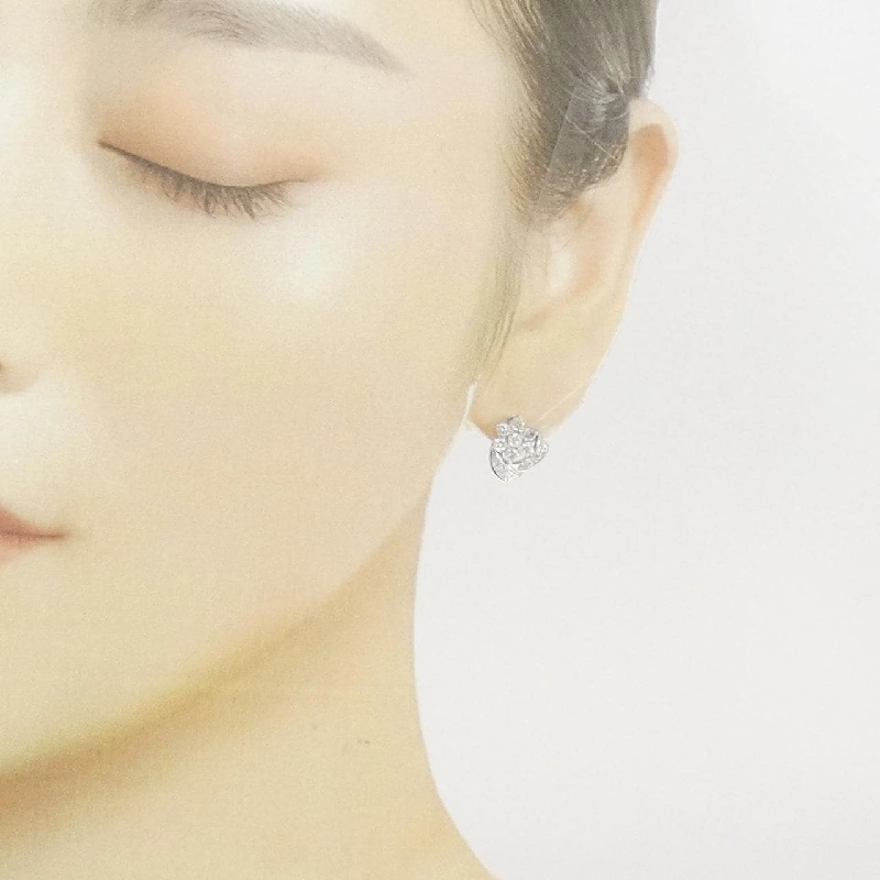 PT900 Bông tai kim cương hoa 1.00CT - Hàng hiệu Authentic 870899