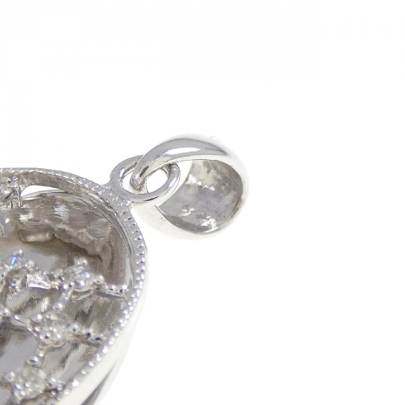 K18WG Đá Topaz Xanh Dương Mặt Dây Chuyền 1.30CT - Hàng hiệu Chính hãng 864315