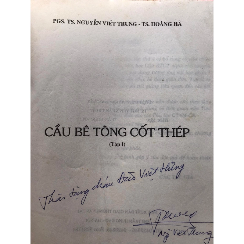 CẦU BÊ TÔNG CỐT THÉP( Tập I ) 464179