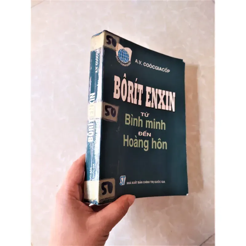 Sách: Bô-rít Enxin từ bình minh đến hoàng hôn - Tác giả: A.V Coócgiacốp 929293