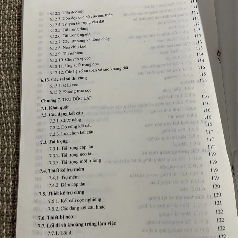 CÔNG TRÌNH BIỂN THIẾT KẾ TƯỜNG BÊN CẦU TÀU, TRỤ ĐỘC LẬP; 140 trang khổ lớn  1022110