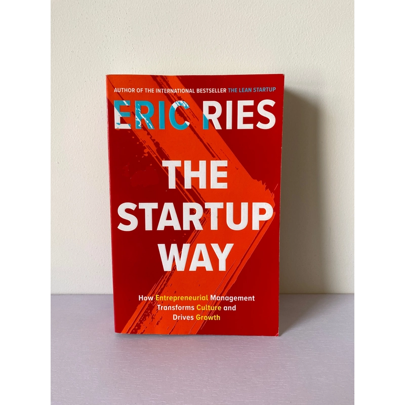 The startup way Sách tiếng Anh Còn tốt 275316