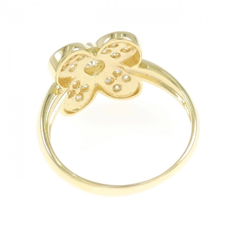 Nhẫn kim cương hoa K18YG 0.50CT 667865