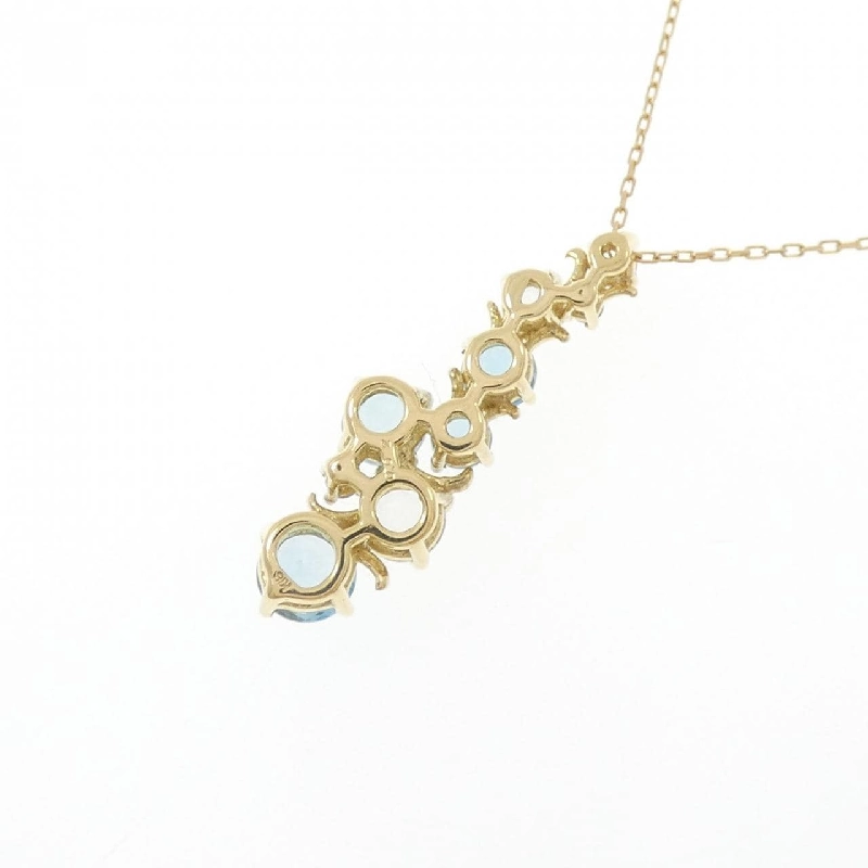 K18YG Topaz Necklace - Hàng hiệu Authentic 858059