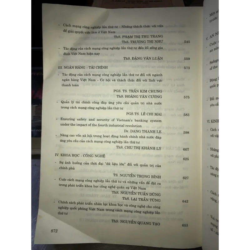 Cuộc cách mạng công nghiệp lần thứ tư với quản trị nhà nước 755294