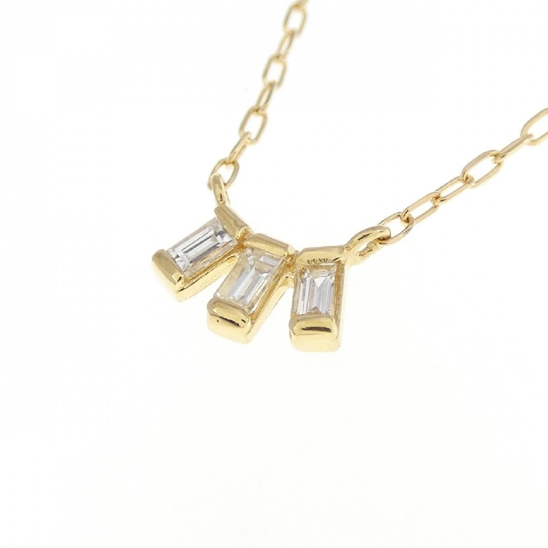 Dây chuyền kim cương K18YG 0.04CT - Hàng hiệu chính hãng 863912