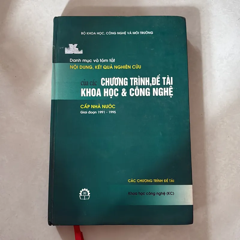 Danh mục và tóm tắt các chương trình, đề tài khoa học và công nghệ cấp nhà nước 727553
