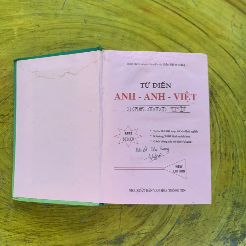 COMBO TỪ ĐIỂN ANH-ANH-VIỆT & TỪ ĐIỂN VIỆT-ANH 1043406
