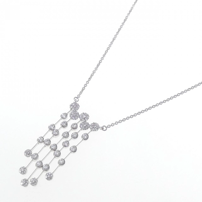 K18WG Dây chuyền kim cương 1.64CT - Hàng hiệu Chính hãng 862608