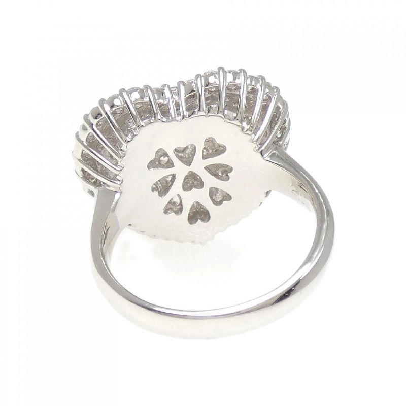 Nhẫn kim cương pavé hình trái tim PT900 2.04CT 670320