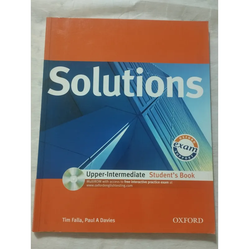 Solution student's book. Oxford 722837
