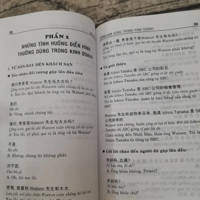 Tiếng Hoa trong kinh doanh. Tác giả Mã Thành Tài 711413
