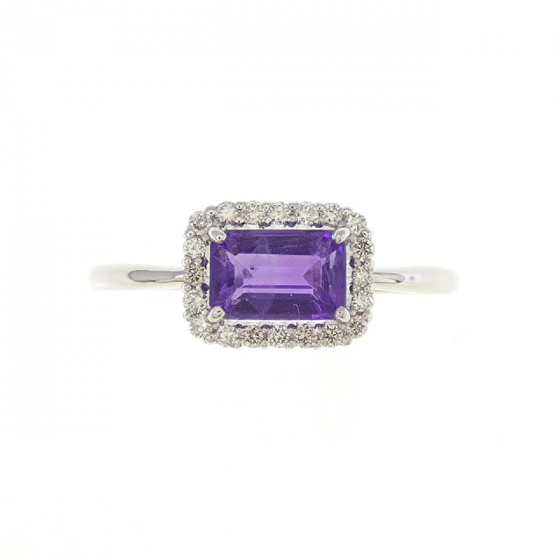 Nhẫn Amethyst 0.55CT - Hàng hiệu Chính hãng 856261