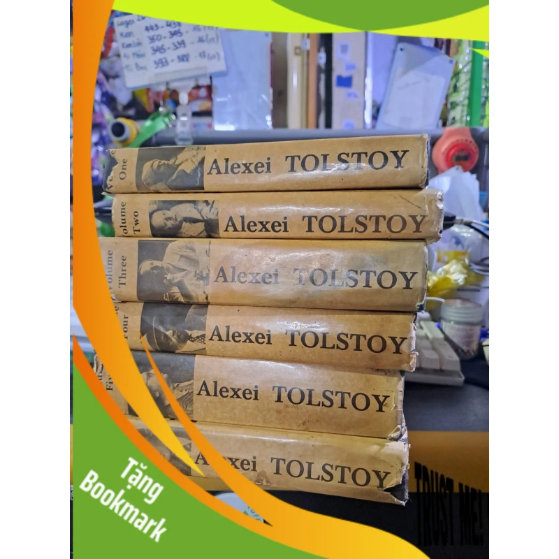 (TẶNG BOOKMARK) Alexei Tolstoy bộ 6 cuốn tiếng anh mới 80% bìa cứng DANH NHÂN RBK1709 938659