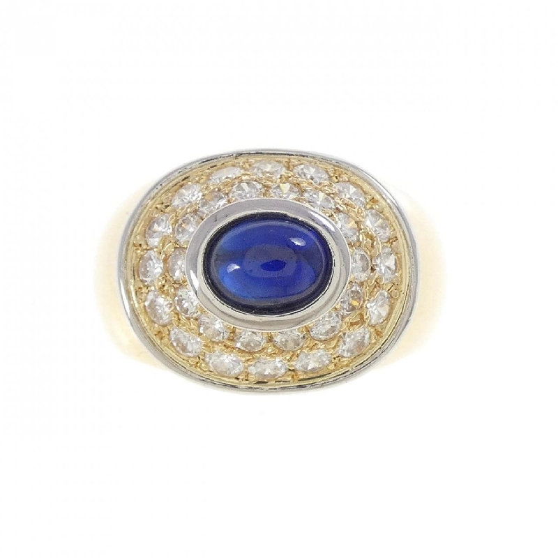 Nhẫn Sapphire K18YG/K18WG 1.36CT - Hàng hiệu Chính hãng 849904