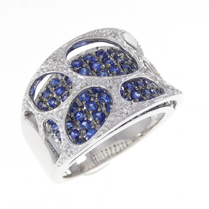 Nhẫn Sapphire 750WG 2.10CT - Hàng hiệu Chính hãng 848991