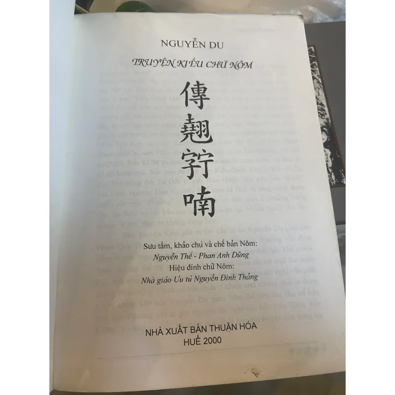 TRUYỆN KIỀU CHỮ NÔM - NGUYỄN DU  1023134