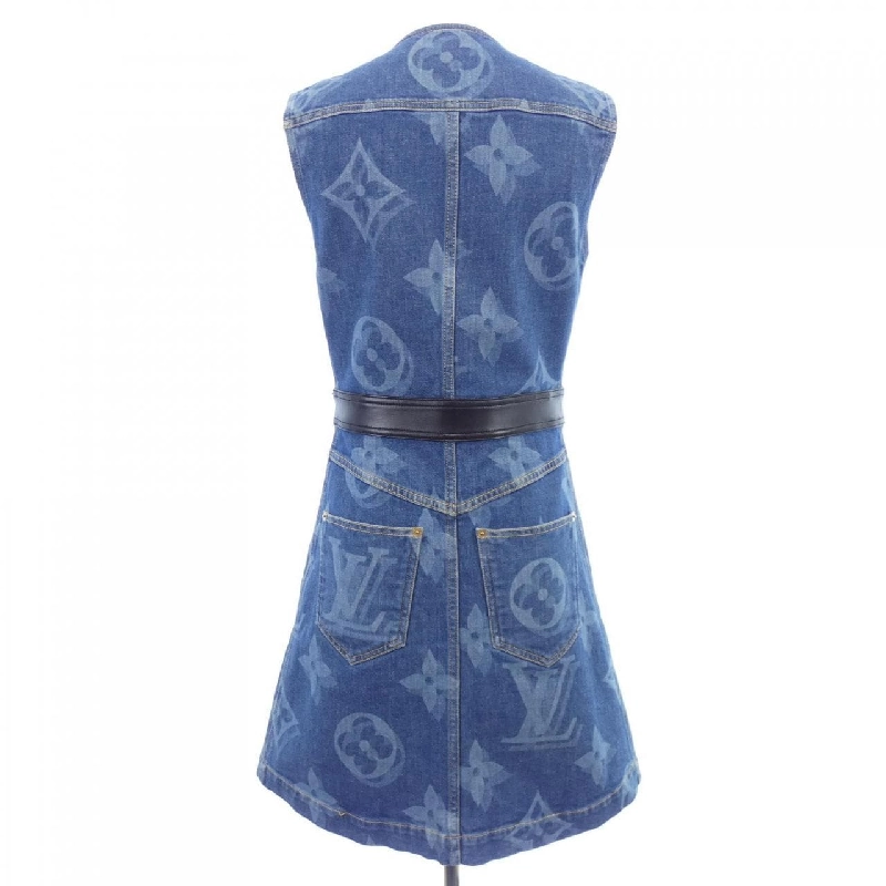 Louis Vuitton LOUIS VUITTON Blurry Giant Monogram FKDR36ZPY Đầm - Hàng hiệu Chính hãng 813530