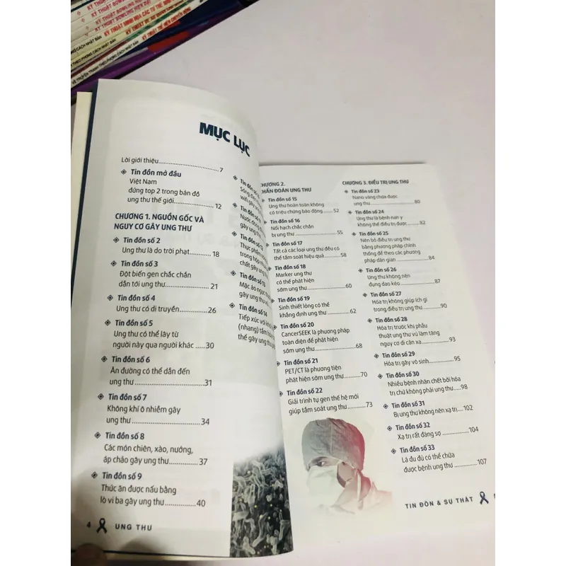 📘 UNG THƯ – TIN ĐỒN & SỰ THẬT – Ruy Băng Tím Sách in màu, 156 trang 601255