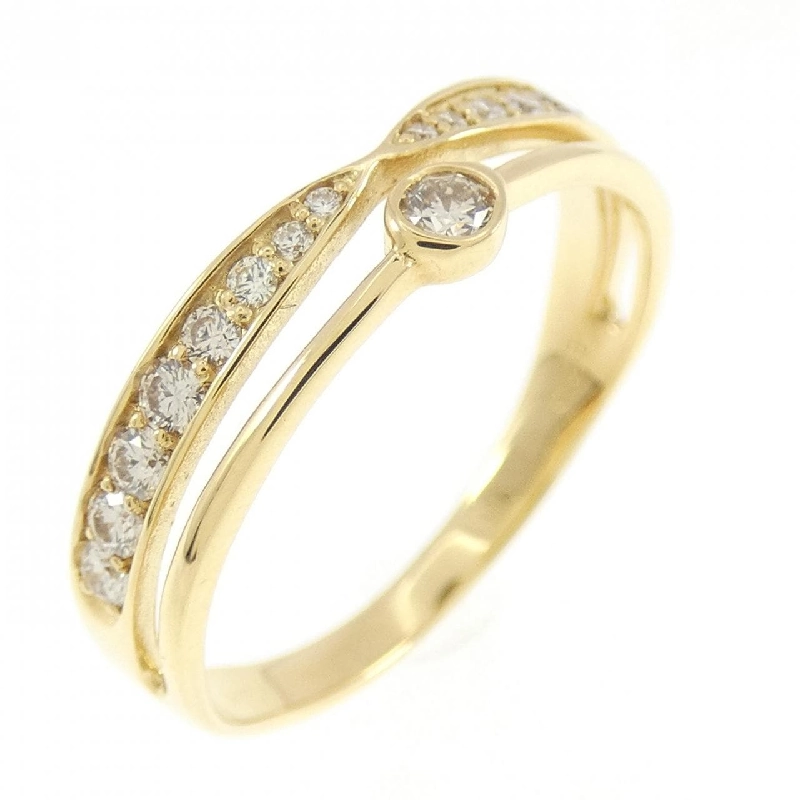 【Sản phẩm mới】Nhẫn kim cương K18YG 0.25CT 669450