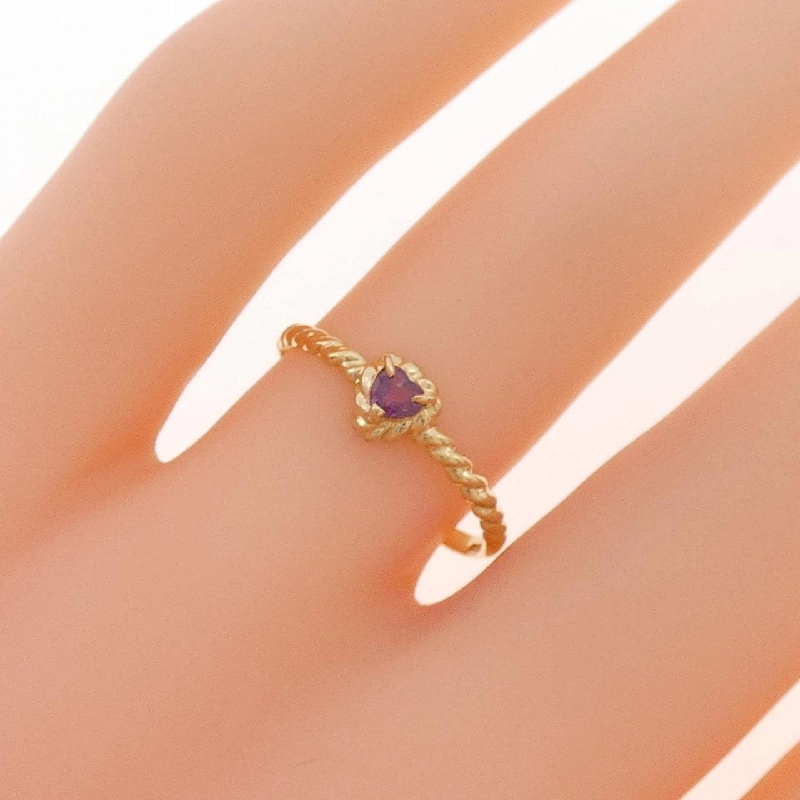 Nhẫn Sapphire hình trái tim K18YG 671867