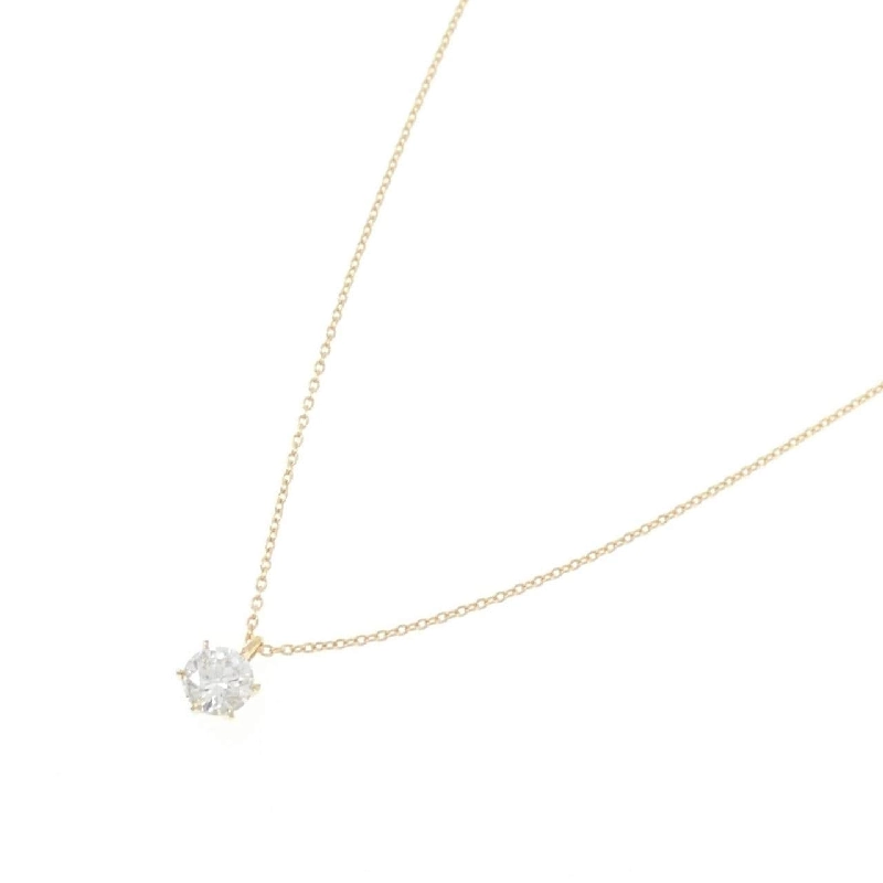 K18YG Dây chuyền kim cương 0.602CT H I1 Tốt - Hàng hiệu Chính hãng 880166