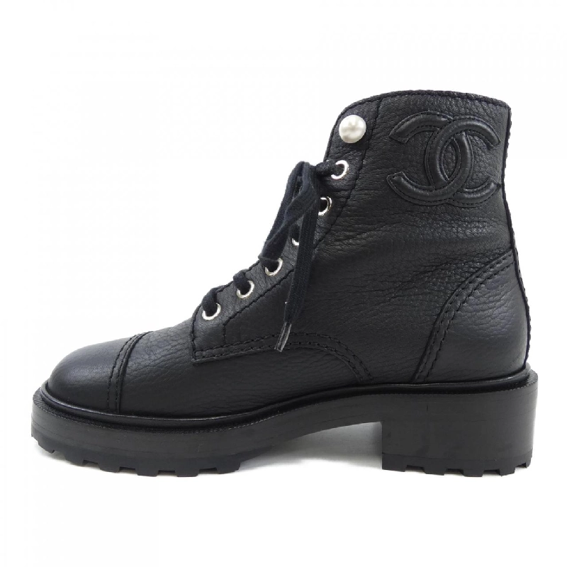 【Khuyến mãi】Giày bốt CHANEL 664499