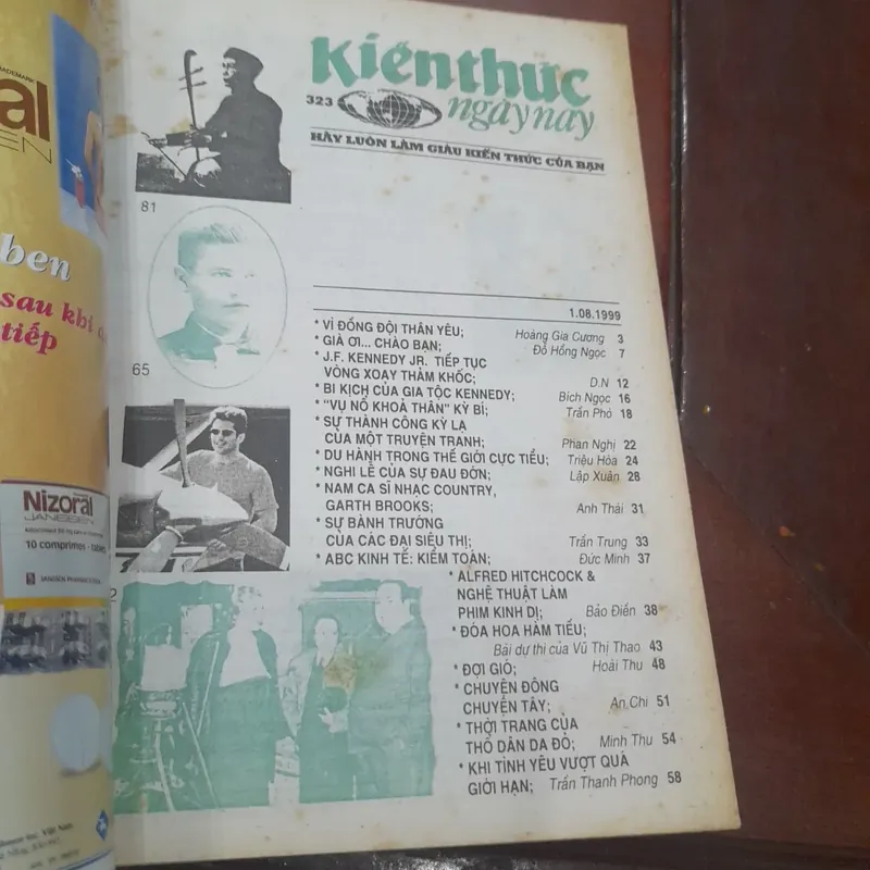 KIẾN THỨC NGÀY NAY số 323 ngày 1.08.1999 593588