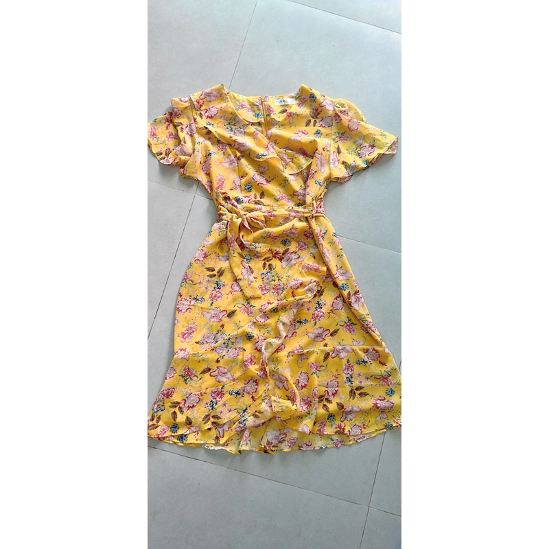 Đầm vol bông 443650