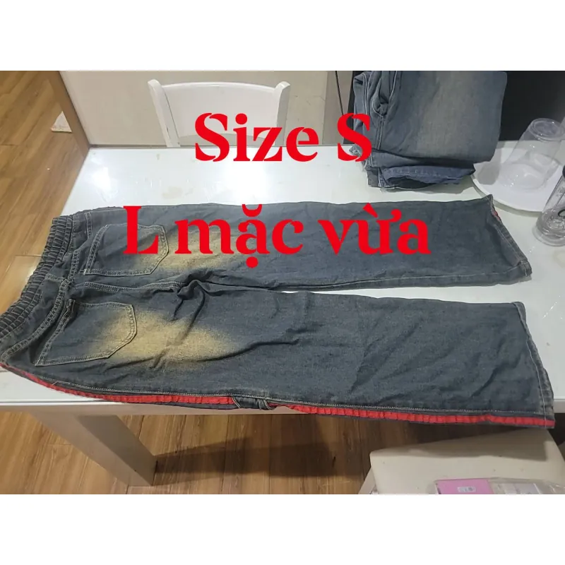 Quần jean vải đẹp.size L và S 902445