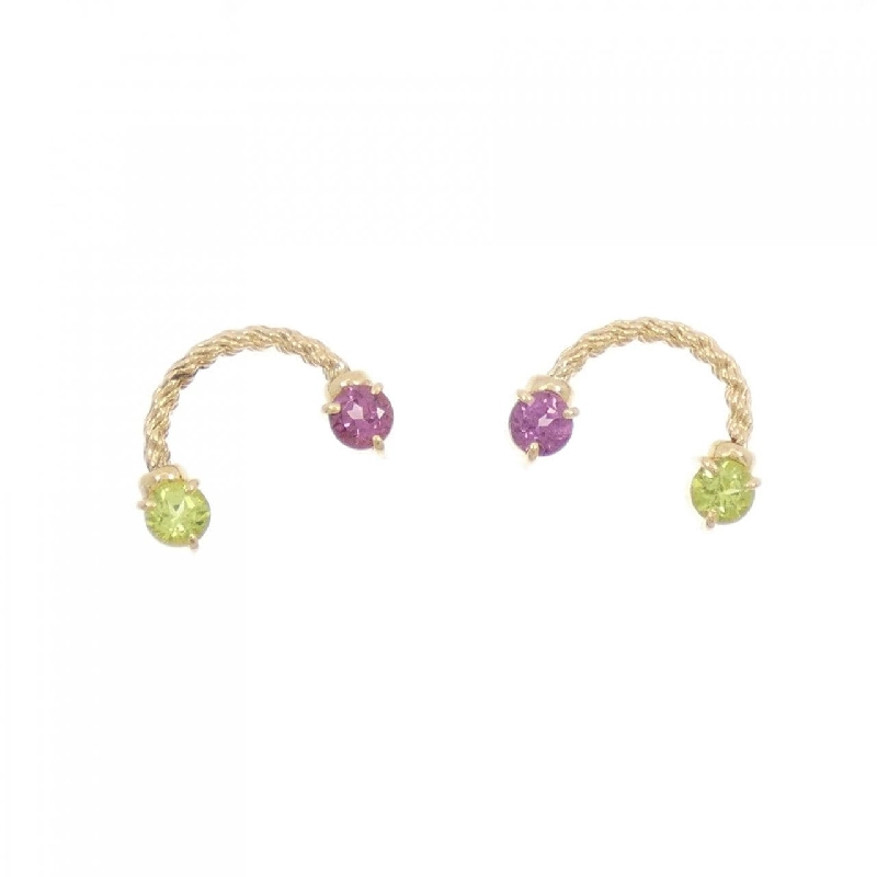 K18YG Peridot Bông tai - Hàng hiệu Chính hãng 868180