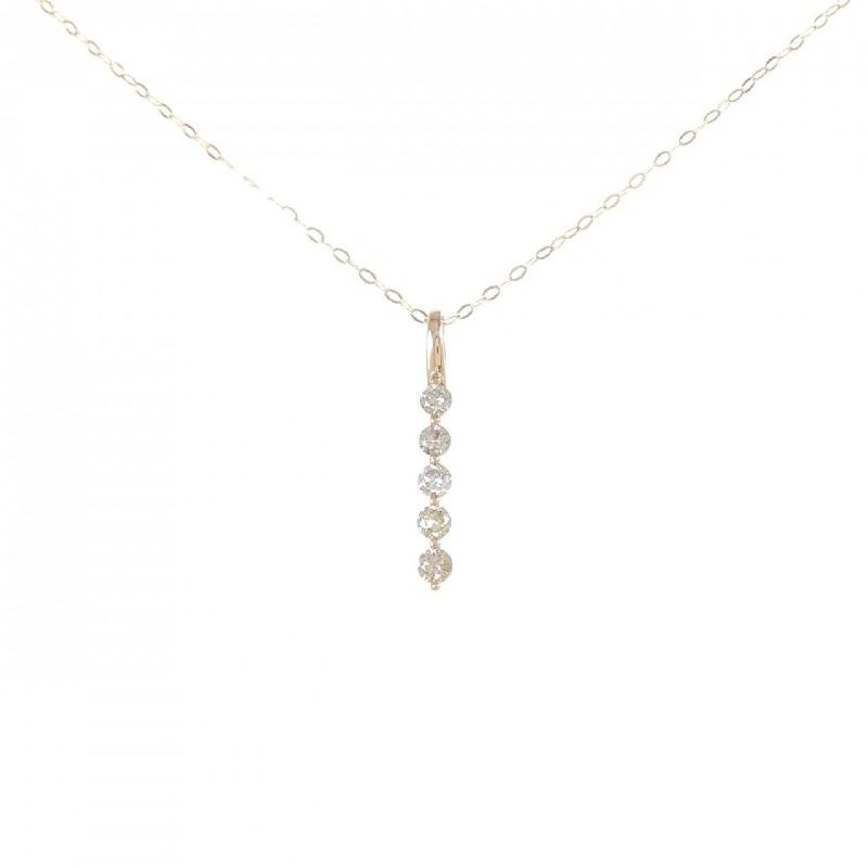 K18PG/K18YG Dây chuyền kim cương 0.30CT - Hàng hiệu Chính hãng 861809