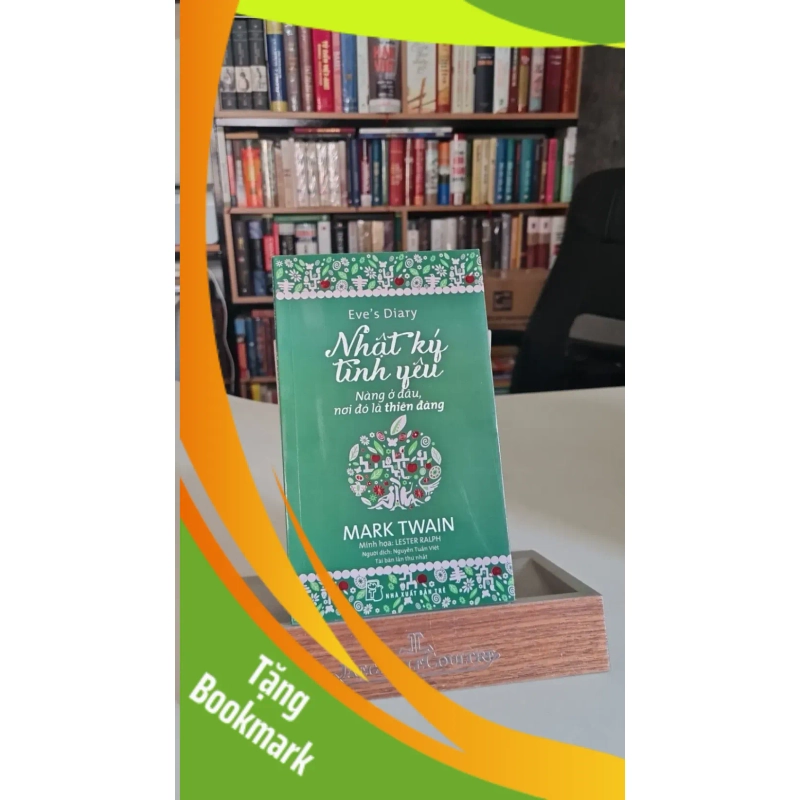 (TẶNG BOOKMARK) Nhật ký tình yêu nàng ở đâu, nơi đó là thiên đường - Mark Twain Sách văn học RBK0302 949432