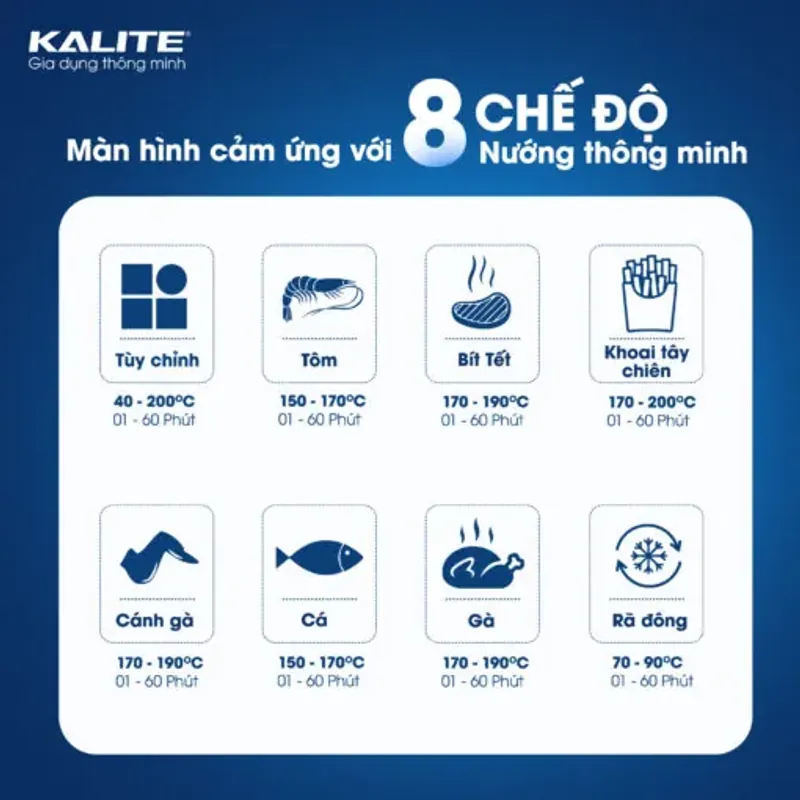 Kalite KL6000 🔥 nấu nhanh – giòn ngoài mềm trong – dung tích lớn 6L 706861