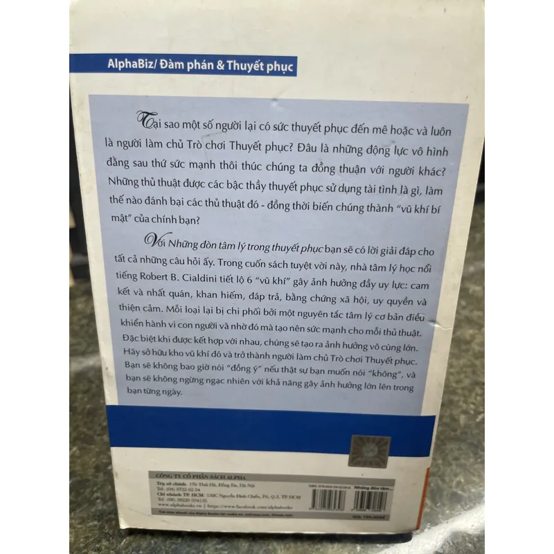 Những đòn tâm lý trong thuyết phục Robert B. Cialdini DEAL 720219