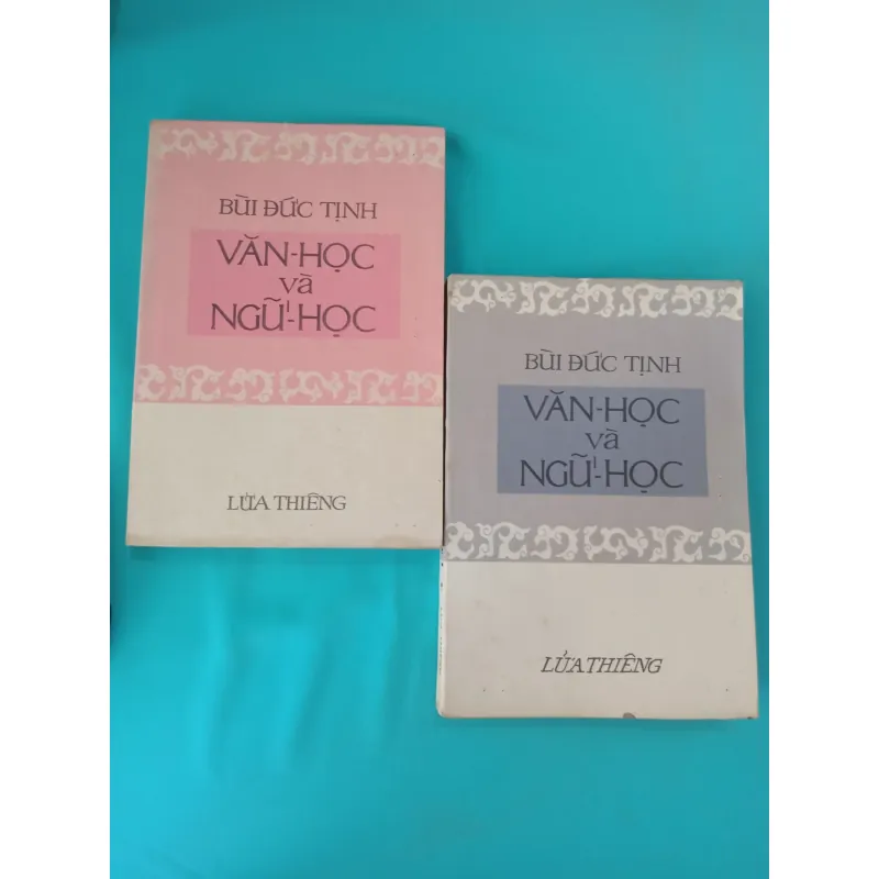 VĂN HỌC VÀ NGỮ HỌC - BÙI ĐỨC TỊNH 703466