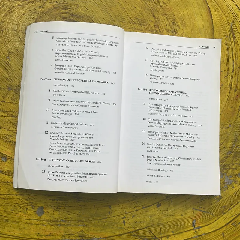 SECOND - LANGUAGE WRITING IN THE COMPOSITION CLASSROOM  697840