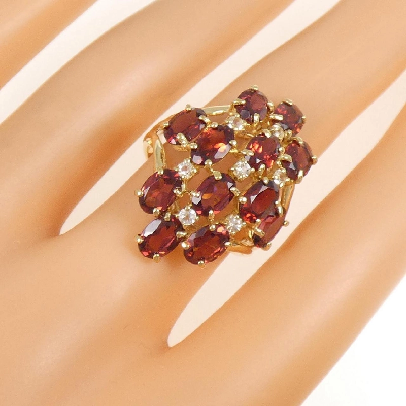 Nhẫn Garnet K18YG 4.80CT - Hàng hiệu Chính hãng 851774